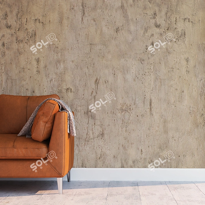 Seamless Metal Paint: High Detail & Vray Material 3D model image 2