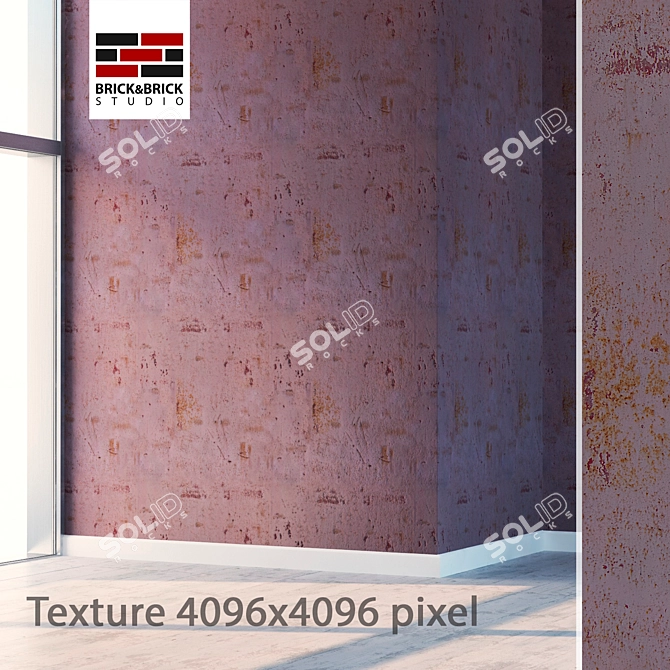 Seamless Metal Texture 3D model image 1