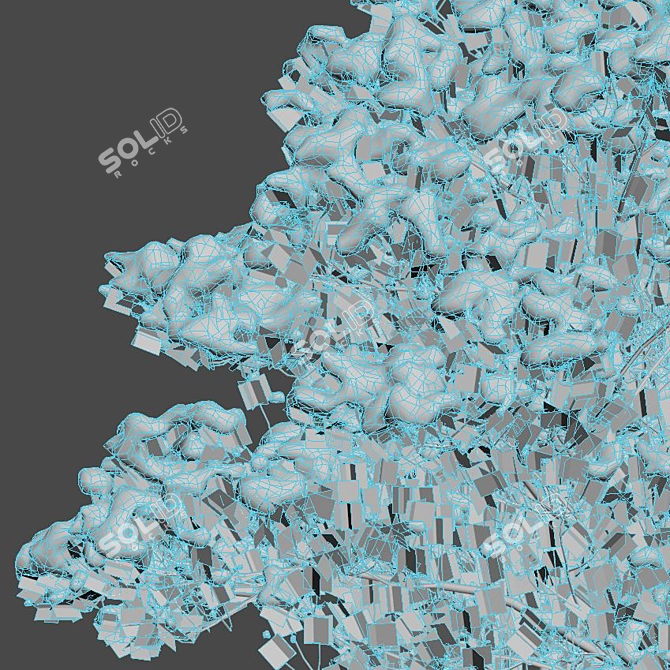 Winter Wonderland Pine Duo 3D model image 4