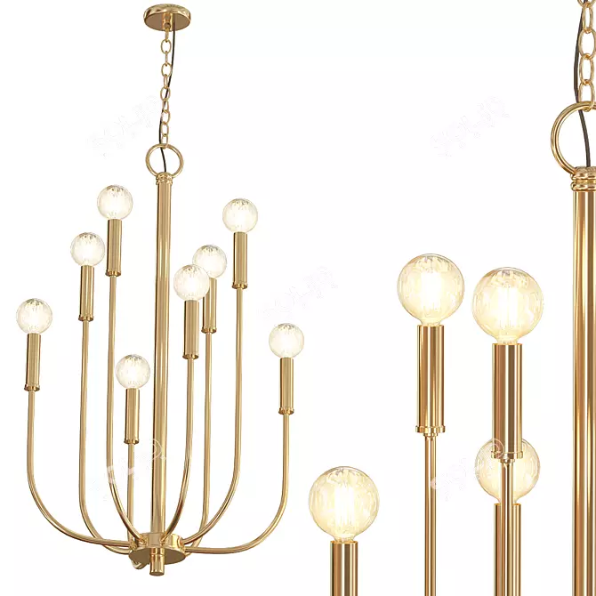 Zander Capital Lighting Fixtures 3D model image 1