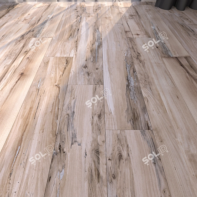 HD Parquet Floor Textures 3D model image 1