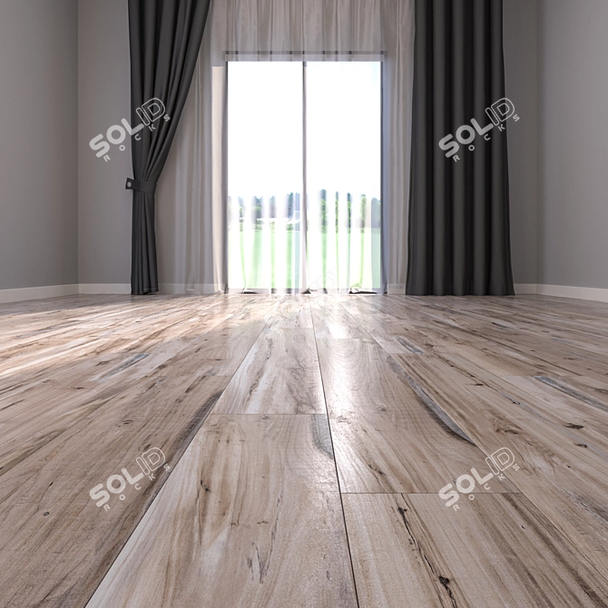 Premium Parquet Floor Collection 3D model image 2