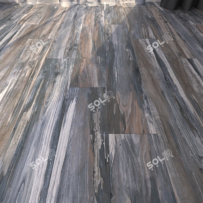 HD Parquet Floor Textures 3D model image 1