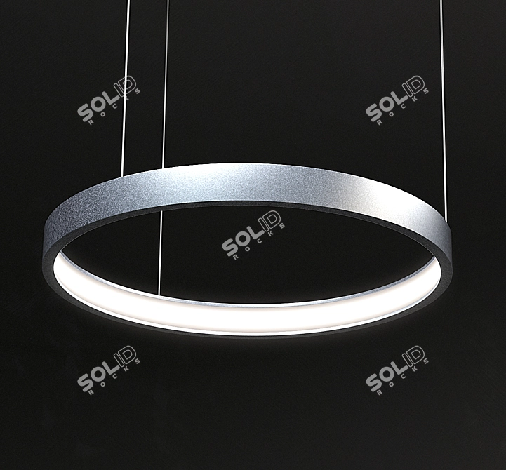 Ringlight - Modern, High-Tech, Loft Design 3D model image 2