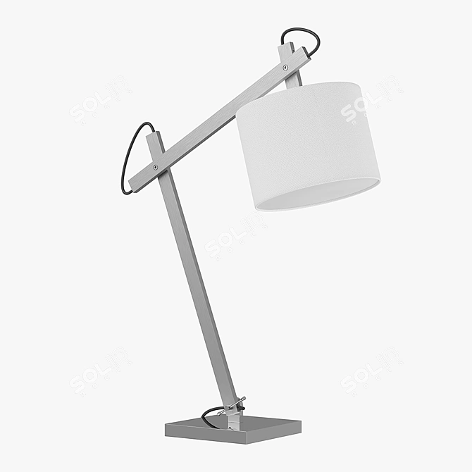 Modern Meccano Lightstar Table Lamp 3D model image 2