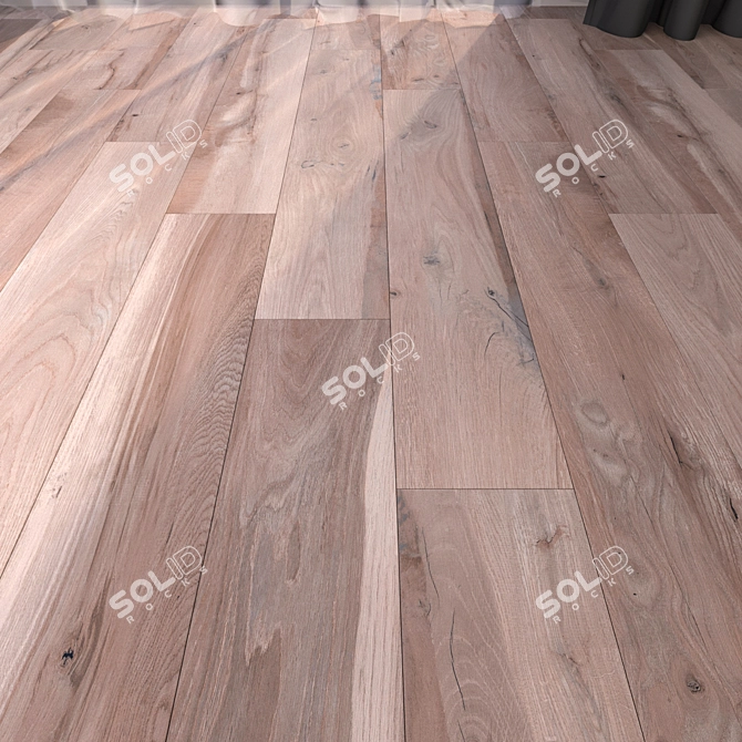 HD Parquet Floor Textures 3D model image 3