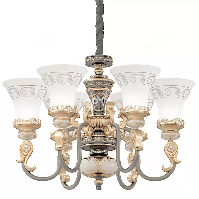 Elegance illuminated: CANDELA_22 3D model image 1