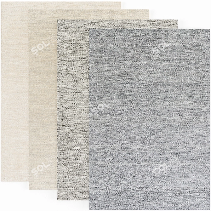 Gimle Set: Exquisite Fabula Living Carpet 3D model image 1