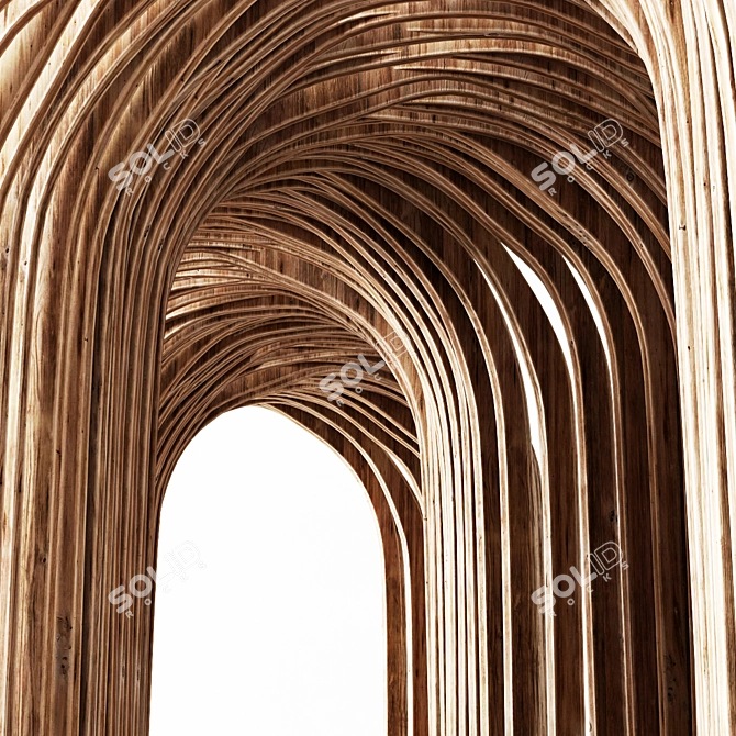 Parametric Arch: High Quality Geometry for Smooth Rendering 3D model image 2