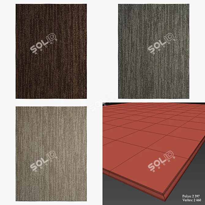 Superior 1052 SL Sonic Rugs 3D model image 2