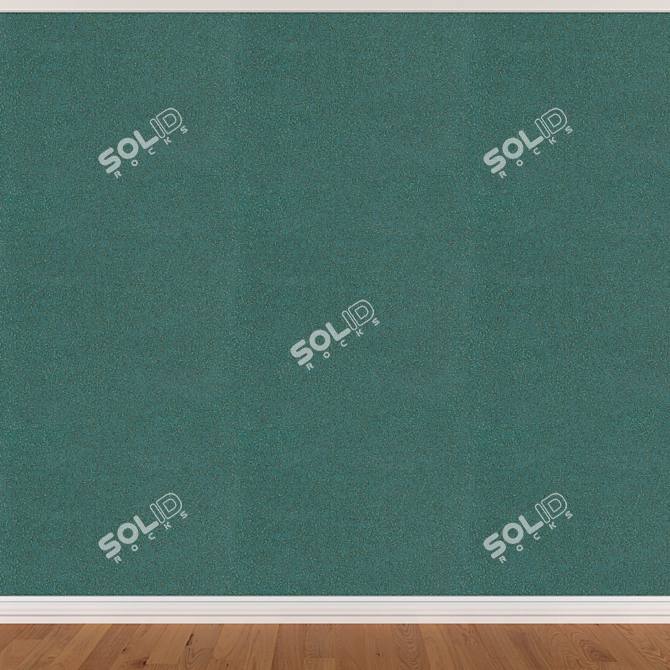 Seamless Wallpaper Set in 3 Colors 3D model image 3