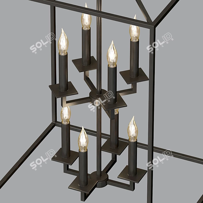 Perryton Blacksmith Foyer Fixture 3D model image 2