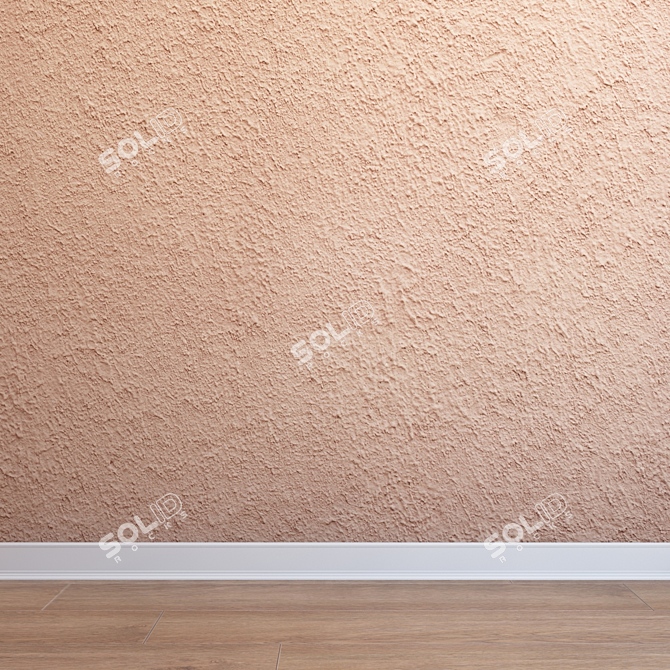 Seamless Ultra HD Plaster 3D model image 1