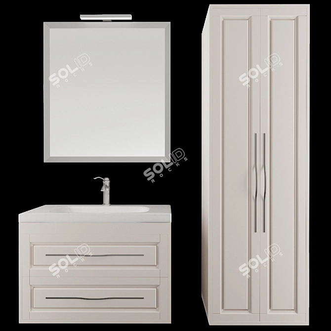 Casablanca Classic Furniture Set 3D model image 1