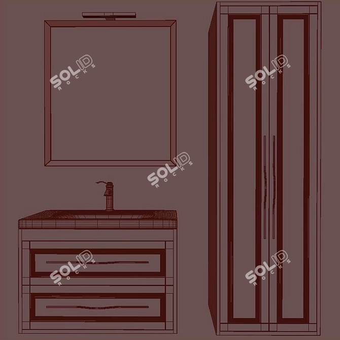 Casablanca Classic Furniture Set 3D model image 2