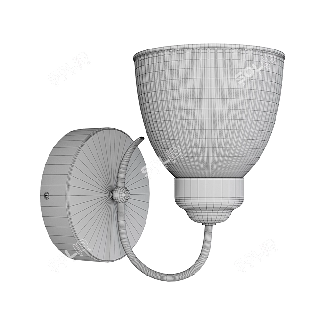 RISMON: Stylish Sconce by Ikea 3D model image 2