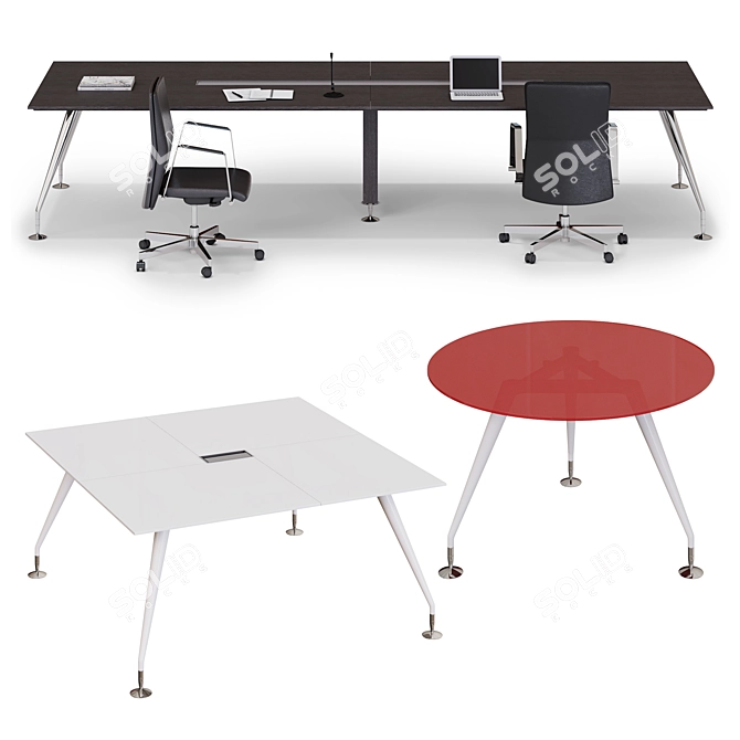 Versatile LAS ENOSI EVO Tables 3D model image 2