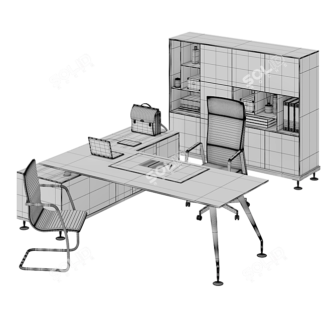 Enosi Evo Head Table 3D model image 3