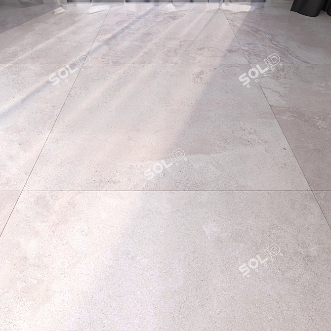 HD Marble Floor Textures 320 3D model image 1