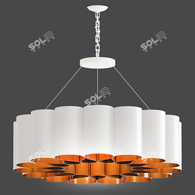 Elegant Chauveau Chandelier in Stunning 2013 Version 3D model image 1