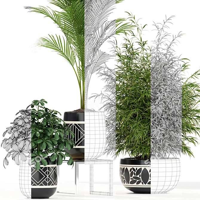 Nature's Oasis: 181 Exquisite Plants 3D model image 2