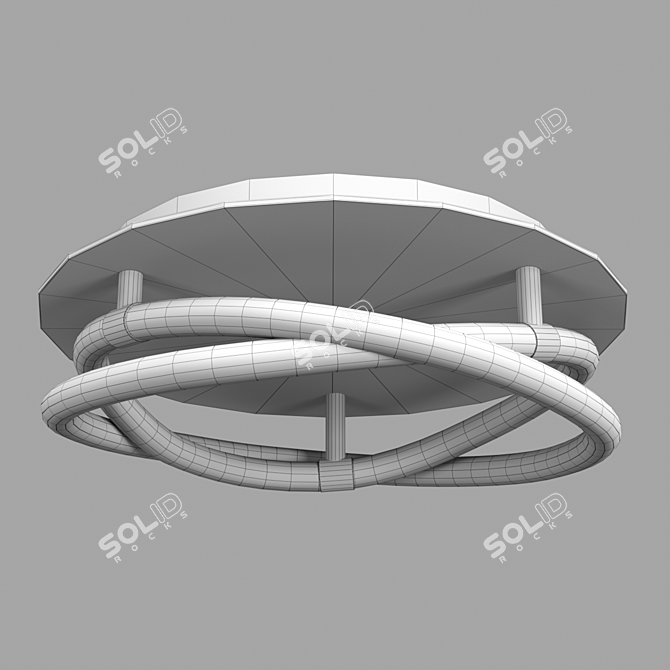 OM Ceiling Lamp: Mantra LINE 6609 3D model image 2