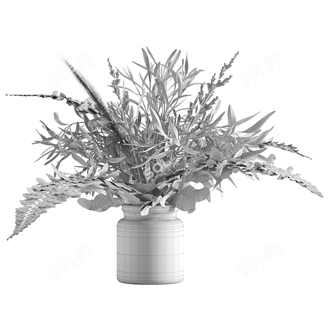 Blooming Spring Bouquet 3D model image 3
