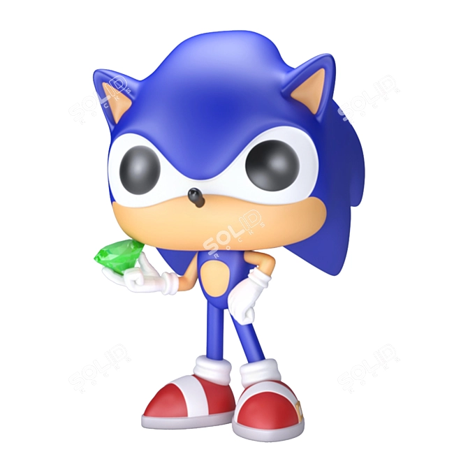 Sonic the Hedgehog: Emerald Encounter 3D model image 1