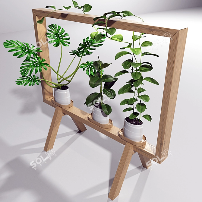 Green Oasis: Complete Plant Set 3D model image 2