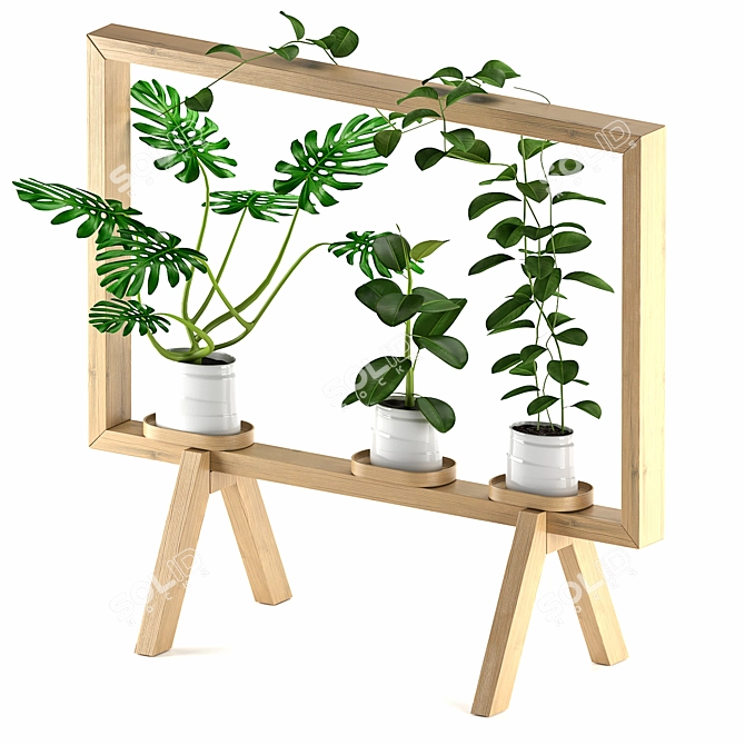 Green Oasis: Complete Plant Set 3D model image 4