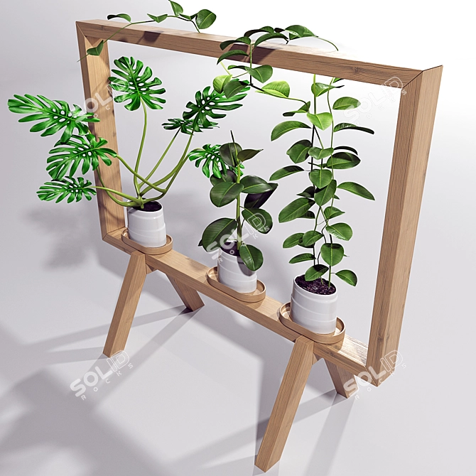 Green Oasis: Complete Plant Set 3D model image 5
