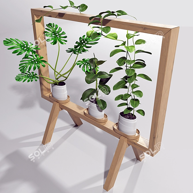 Green Oasis: Complete Plant Set 3D model image 6