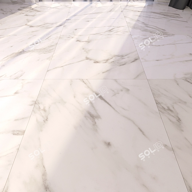 HD Marble Textures Set 3D model image 1