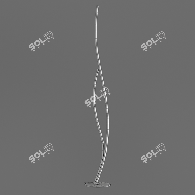 OM Mantra CORINTO LED Floor Lamp 3D model image 2