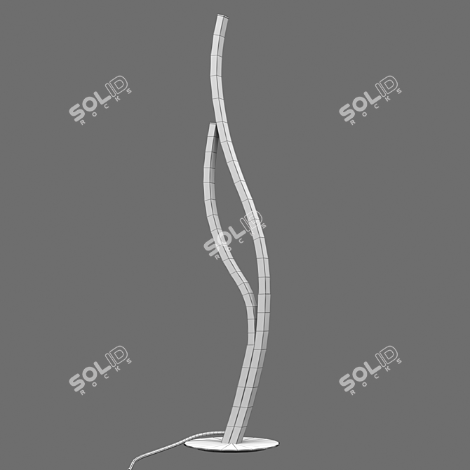 Luxury OM Mantra Table Lamp 3D model image 2