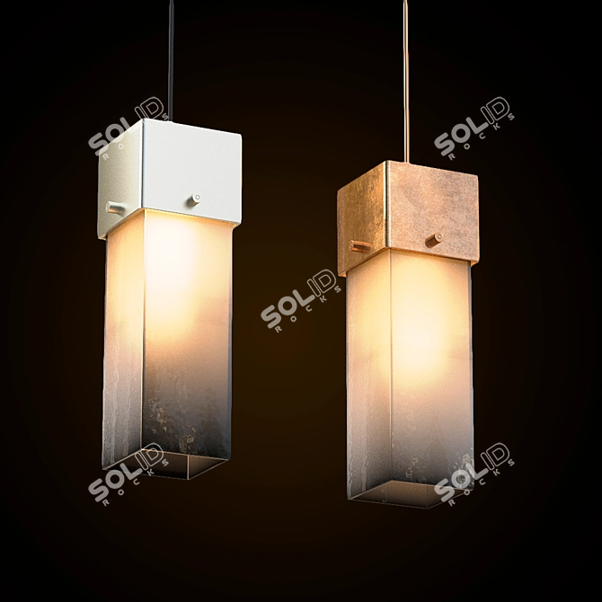 Rustic Glory Pendant Light 3D model image 1