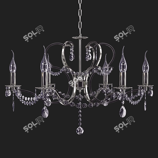 Pisani Chandelier by Arti Lampadari - Elegant and Stunning 3D model image 1