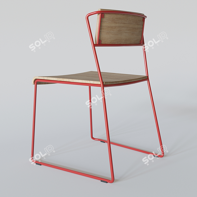 Creative Transit Chair 3D model image 2