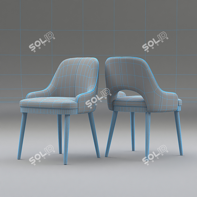 Practical Penta: Sleek Modern Design 3D model image 2