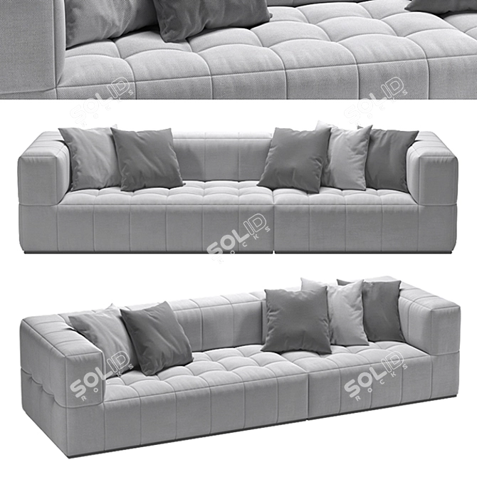 Marelli Andy - Stylish Modern Sofa 3D model image 1