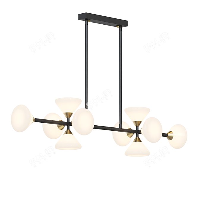 Sophisticated City Lamp 3D model image 2