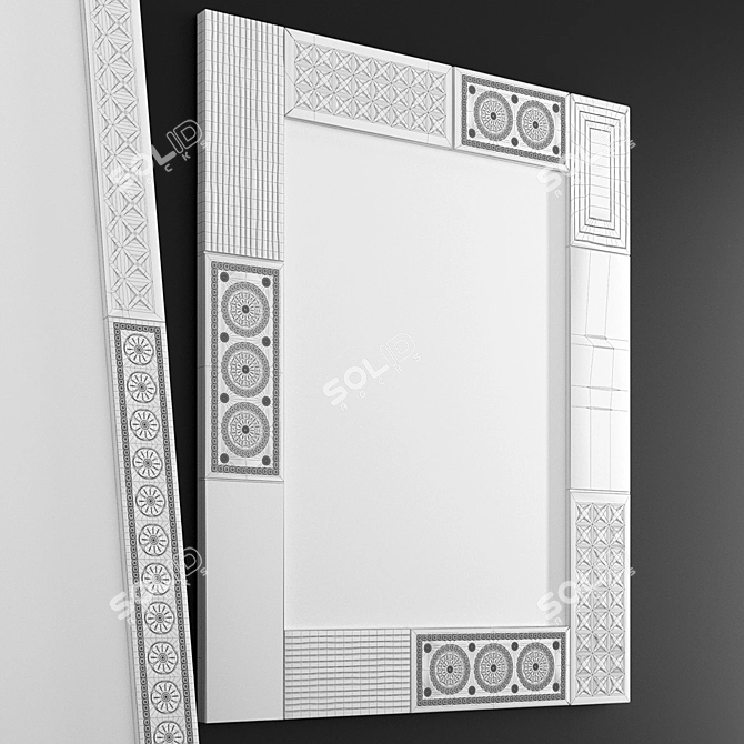 Puro Collection Mirrors: Charming & Unique 3D model image 3