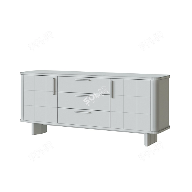 Stylish and Functional Ramona Sideboard 3D model image 2