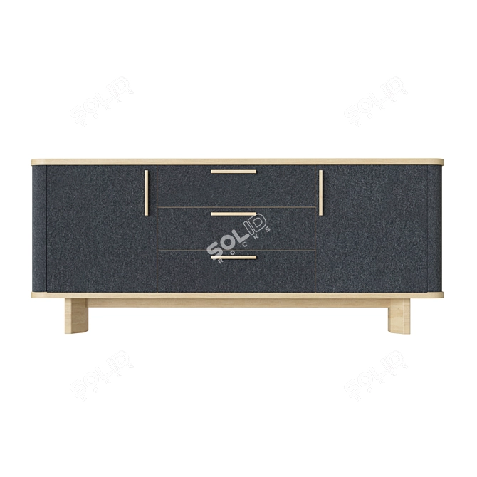 Stylish and Functional Ramona Sideboard 3D model image 3