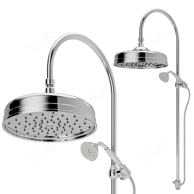 Modern Shower Set - Nicolazzi Doccia 3D model image 3