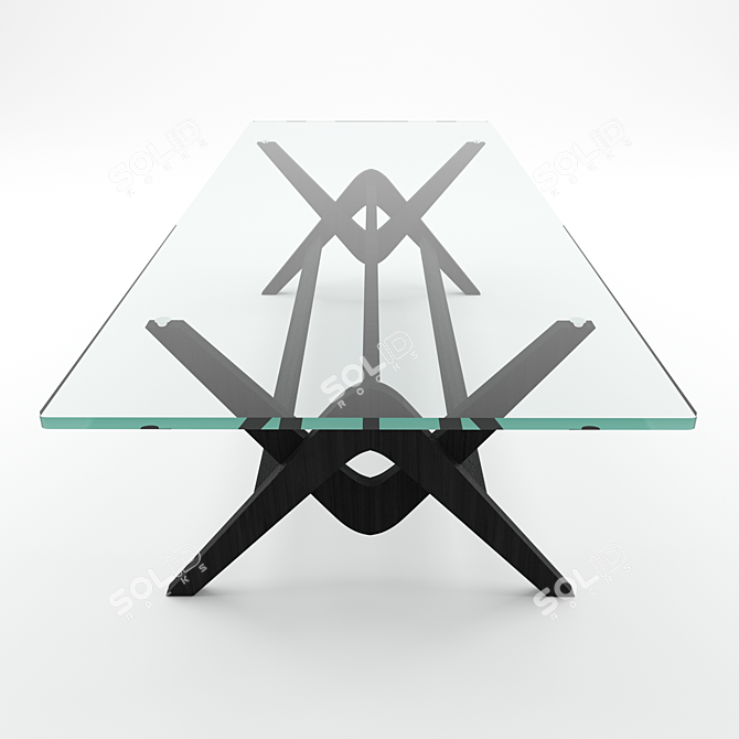 Modern Cassina Capitol Complex Table 3D model image 2