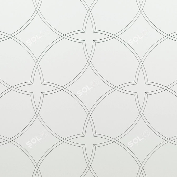 Elegant Marble Mosaic Collection 3D model image 3