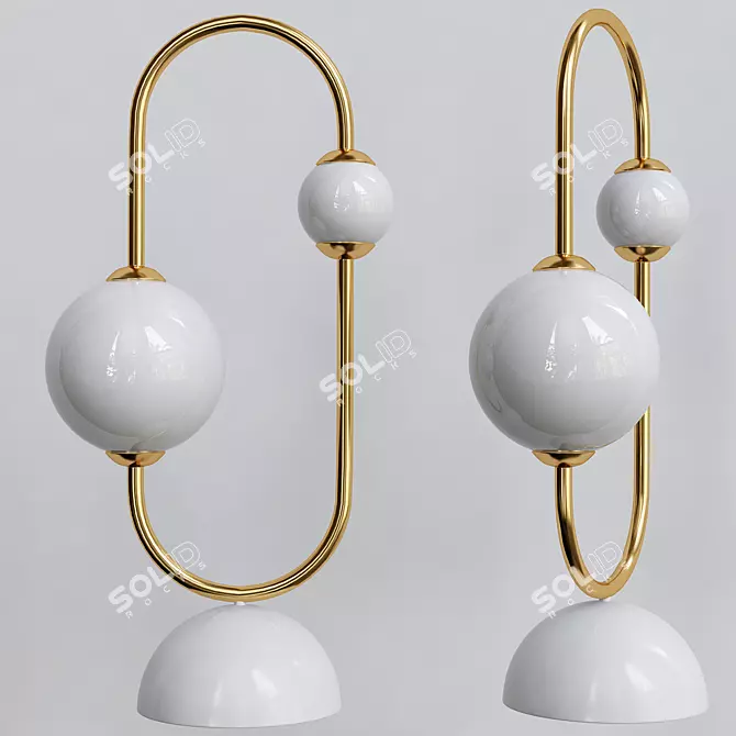 Zodiac Table Lamps - Decor_O_Scopes 3D model image 1