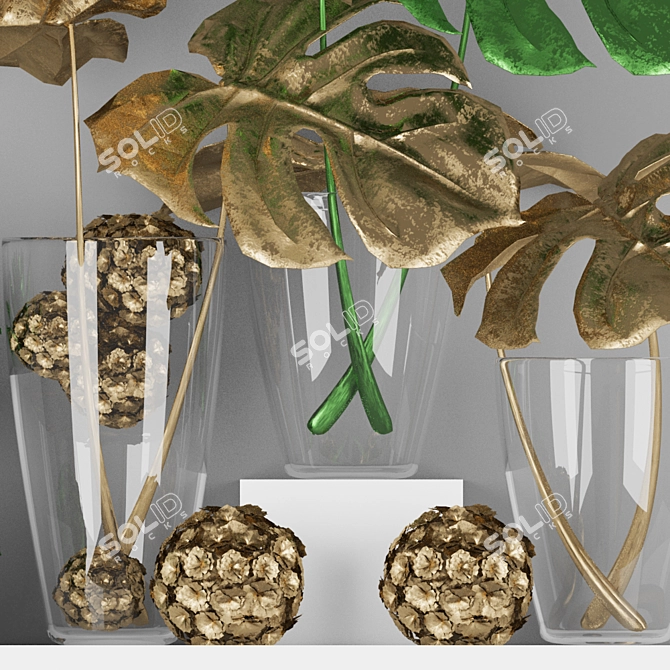 Indoor Greenery Collection 3D model image 2