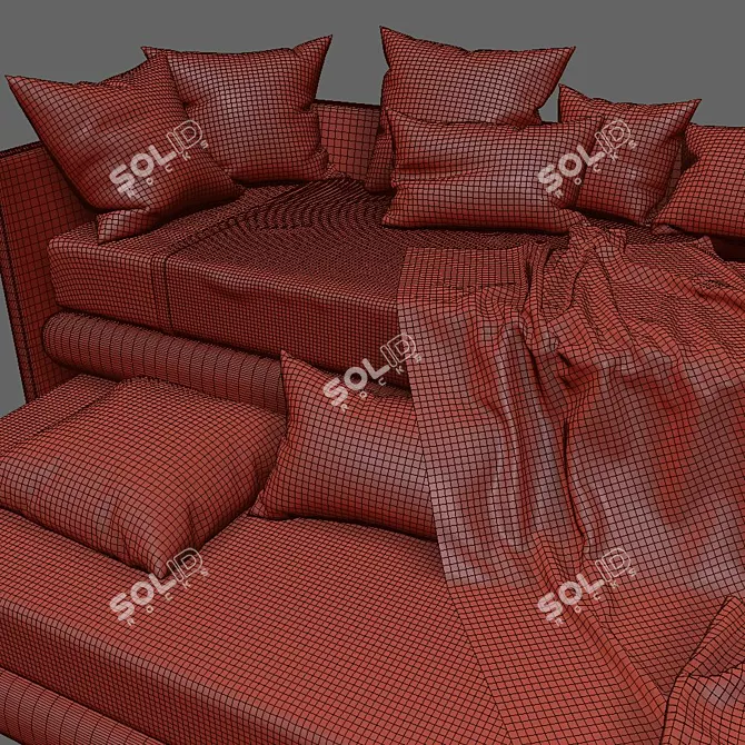 2MUCH Children's Bed - Twils' Perfect Pick 3D model image 3